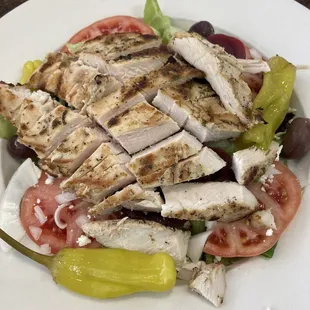 Regular Chicken Greek Salad