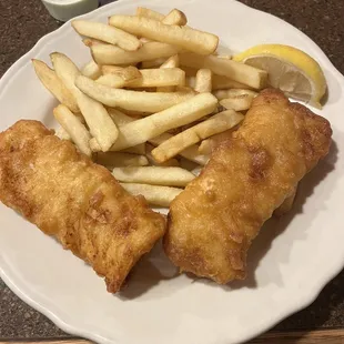 Fish and Fresh Battered Fish &amp; Chips