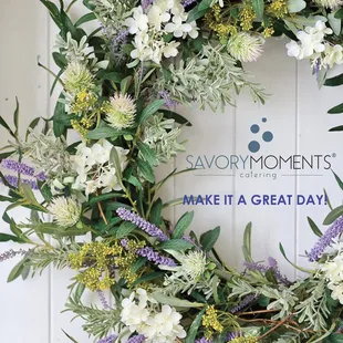 It's a great day at Savory Moments Catering