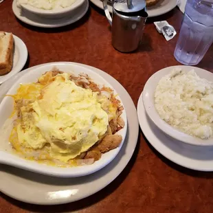 Country fried steak skillet