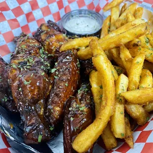 Spicy Southern BBQ Wings