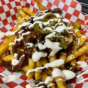 Loaded Fajita Fries