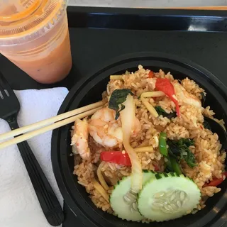 Basil Fried Rice Lunch