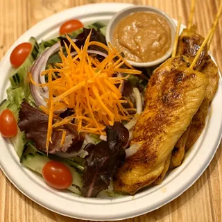Chicken Satay salad