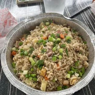 Pineapple fried rice