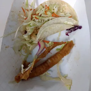 Fish Taco ..but where&apos;s the fish?