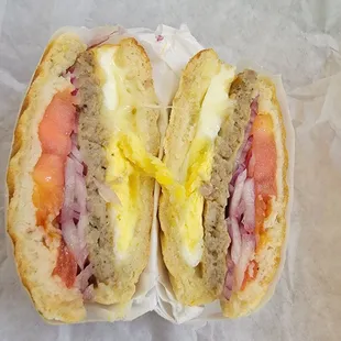 Breakfast sandwich!!! My all time to go to!