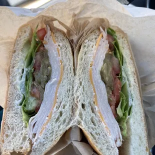 Build Create Your Own Sandwich turkey sandwich