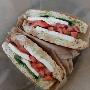 Morning Caprese Panini