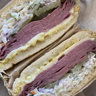 Hot Pastrami Sandwich
