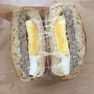 Sausage Egg and Jack Panini
