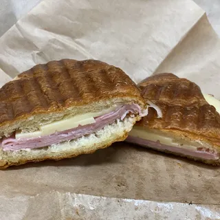 Ham and Swiss Panini