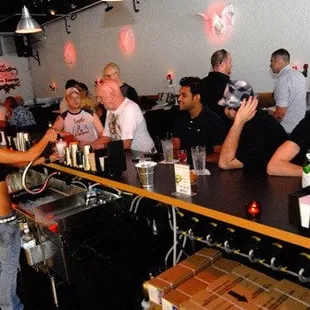 One of the bars in Savoys