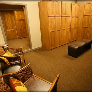 Secure tack lockers are available for our riders