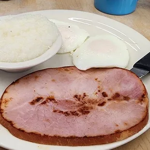 Ham and eggs