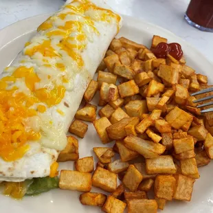 Chorizo Breakfast Burrito