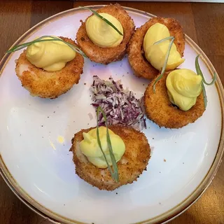 Fried Deviled Eggs
