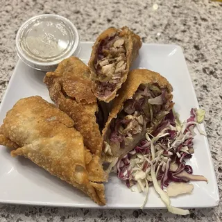 Jerk Chicken Spring Rolls