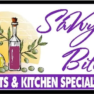 Savvy Bites Shop Sign