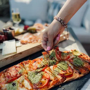 Gotta get the Margherita flatbread