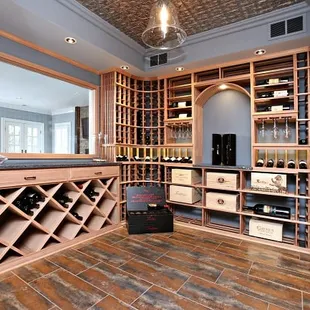 Savvy Home Supply creates beautiful custom wine cellars for your home.