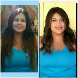 Hair done by SANDRA LANDAVERDE! Ask for her, you will not be disappointed