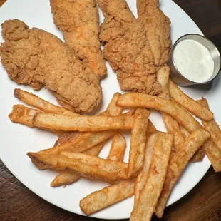 food, fish and chips