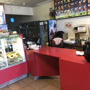 You can see half the lights are off