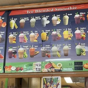 Lots of drink options!