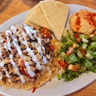 Chicken Shawarma plate