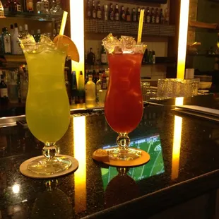 Katana on the left. 8/10. Mai tai on right, 6/10