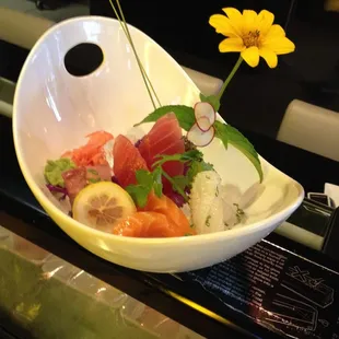 sashimi, sushi, sushi and sashimi, food