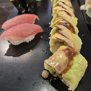 sushi, sushi and sashimi, food, sashimi