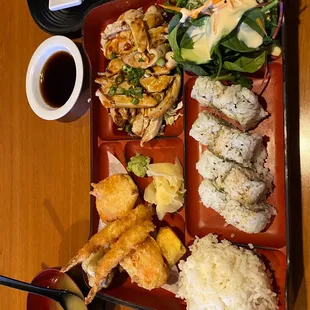 Chicken teriyaki bento box