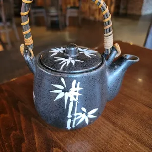 Hot tea, cold day