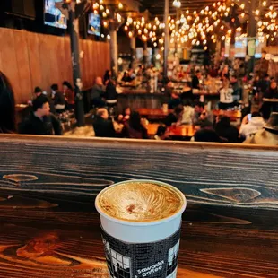 Military latte of course!