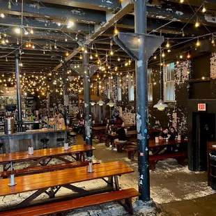 Seating (shared with Green Street Smoked Meats)