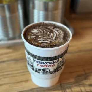 Black camo latte  @dangit.all
