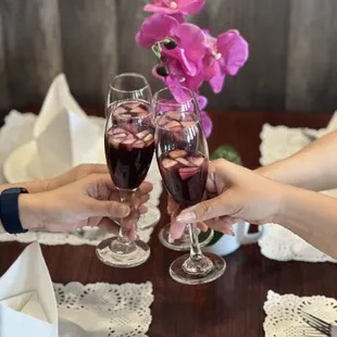 Treat yourself on Mother&apos;s Day! We are offering a FREE Red Sangria with any purchase for all the moms out there