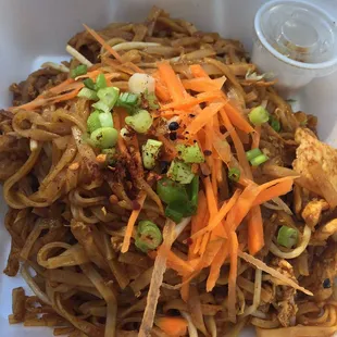 Chicken pad Thai