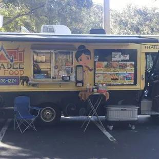 Sawadee Thai Food Truck at Bisk Education in Brandon.