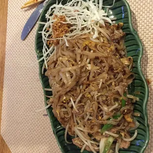 Beef pad Thai