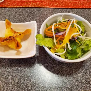 Included apps with lunch