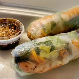 Thai fresh roll.