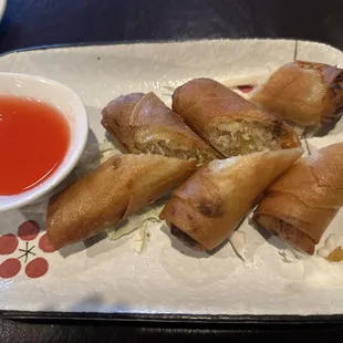 Egg rolls are delicious!