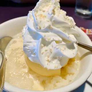 Sticky Rice with Ice Cream
