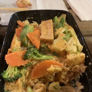 House curry with tofu
