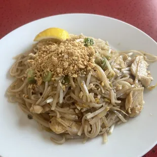 10. Pad Thai with Chicken