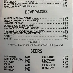 menu as of 2/28/23