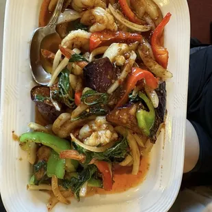 Pad spicy eggpalant
